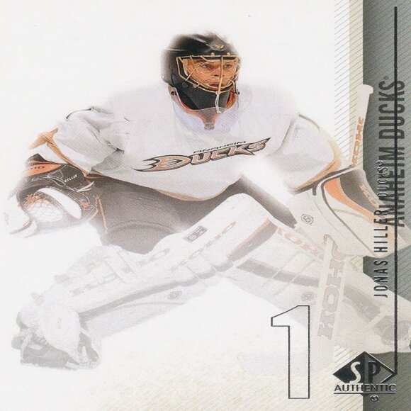 Jonas Hiller Anaheim Ducks NHL Hockey Card Collection - 3 Card Set - Picture 2 of 4